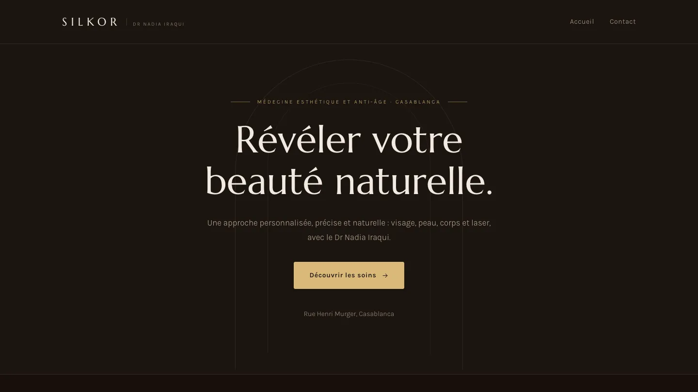 Silkor Clinic website
